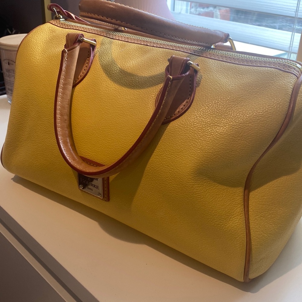 Yellow satchel